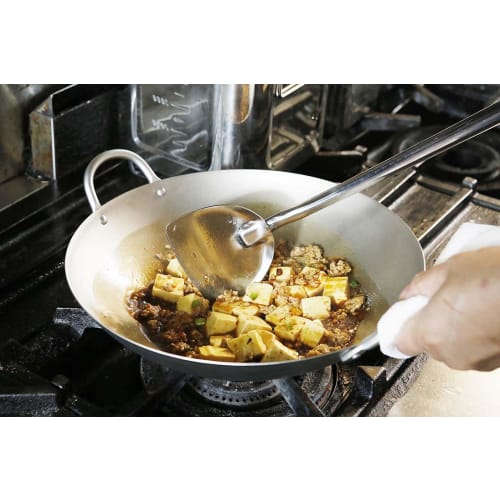 EBM Pure Titanium Ultra-Lightweight Chinese Pot with Handle, 39cm