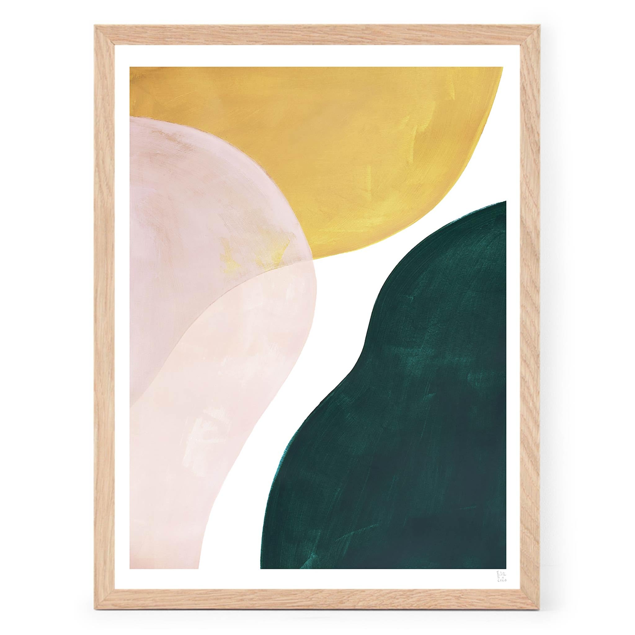 

THE POSTER CLUB x Berit Mogensen Lopez Print 30x40cm Transparent Rose Poster/Art белый