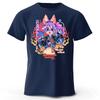 Fashion Anime Fox Spice Girl Creative Cotton Short Sleeve MensWomens Fashion New Leisure Sports Tshirt Large Loose Top