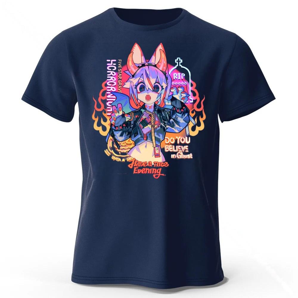 Fashion Anime Fox Spice Girl Creative Cotton Short Sleeve MensWomens Fashion New Leisure Sports Tshirt Large Loose Top
