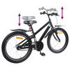 Kids  Bike 20 Inches for Ages 6 11 Black