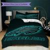 Philadelphia Eagles Pattern Bedding Uilt Set Uilt Cover Pillowcase Home Decoration Birthday Gift (1*duvet Cover + 2*pillowcase Without Core)