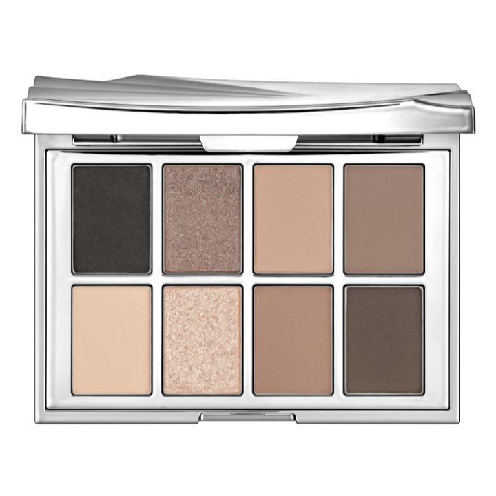 Risky Pigment Eyeshadow Palette 8 Colors - Korean Makeup Soft Smoky
