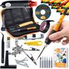 ProFix 10w1 – Zestaw Lutowniczy Z Lutownicą Pitbull 60W I Opalarką 300W | 10 Elementów | Etui I Narzędzia Do Elektroniki