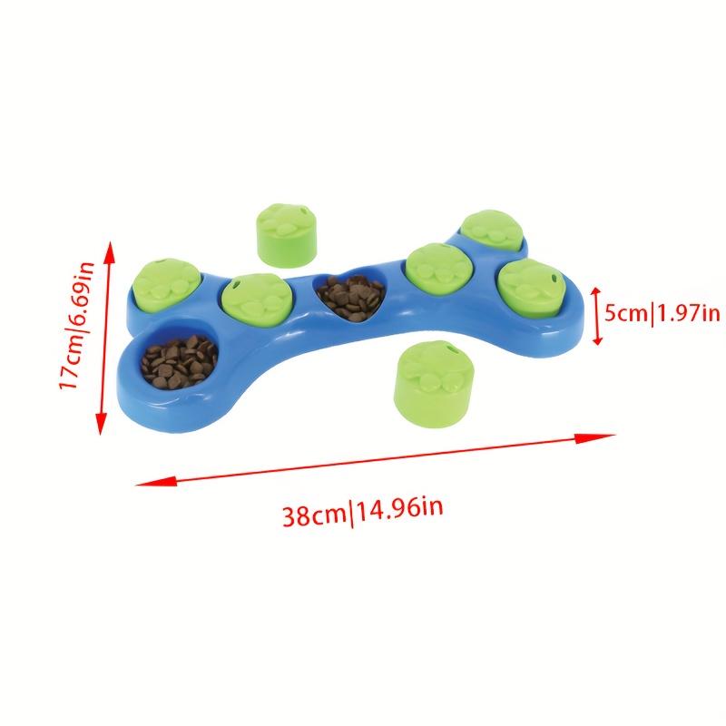 

Pet Slow Feeder Toys Cute Bone Shaped Treat Dispenser Dog Stimulation Toys for Puppy Dogs Cats