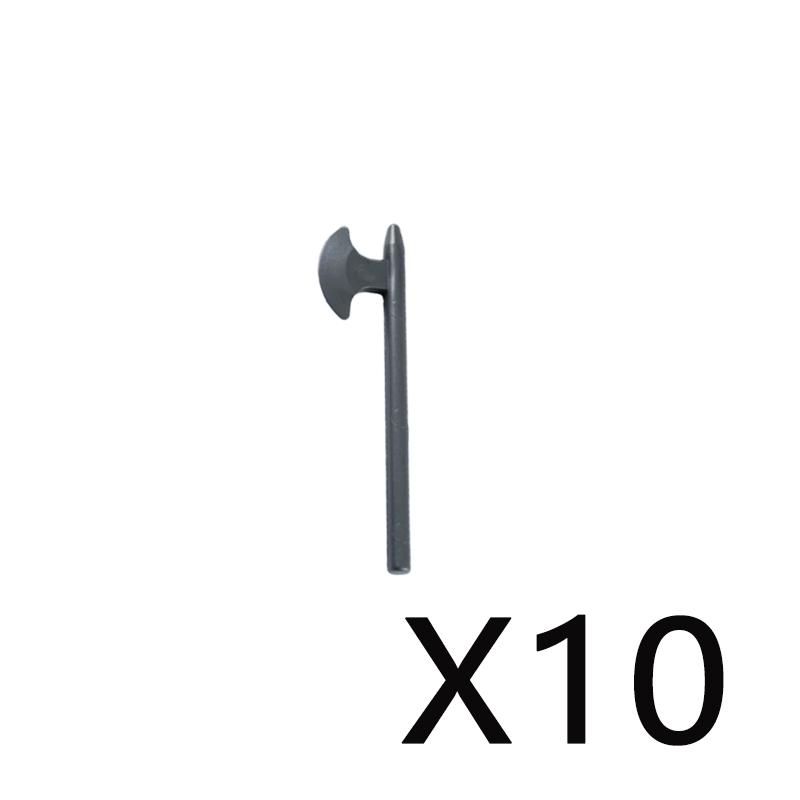 MOC Medieval Building Blocks Military Figures Accessories Soldier Weapons Bow Spear Crossbow Brick Helmet Sword Toy Gift X058