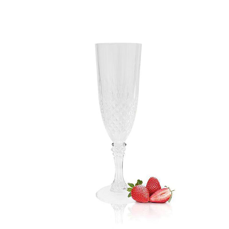 Shangqi Crystal Stemmed Glasses with English Thread Pattern (3-Piece Set)