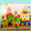 Spongebob Squarepants Patrick Star Plush Toy With Scarf For Kids Collectible Gift And Plush Doll