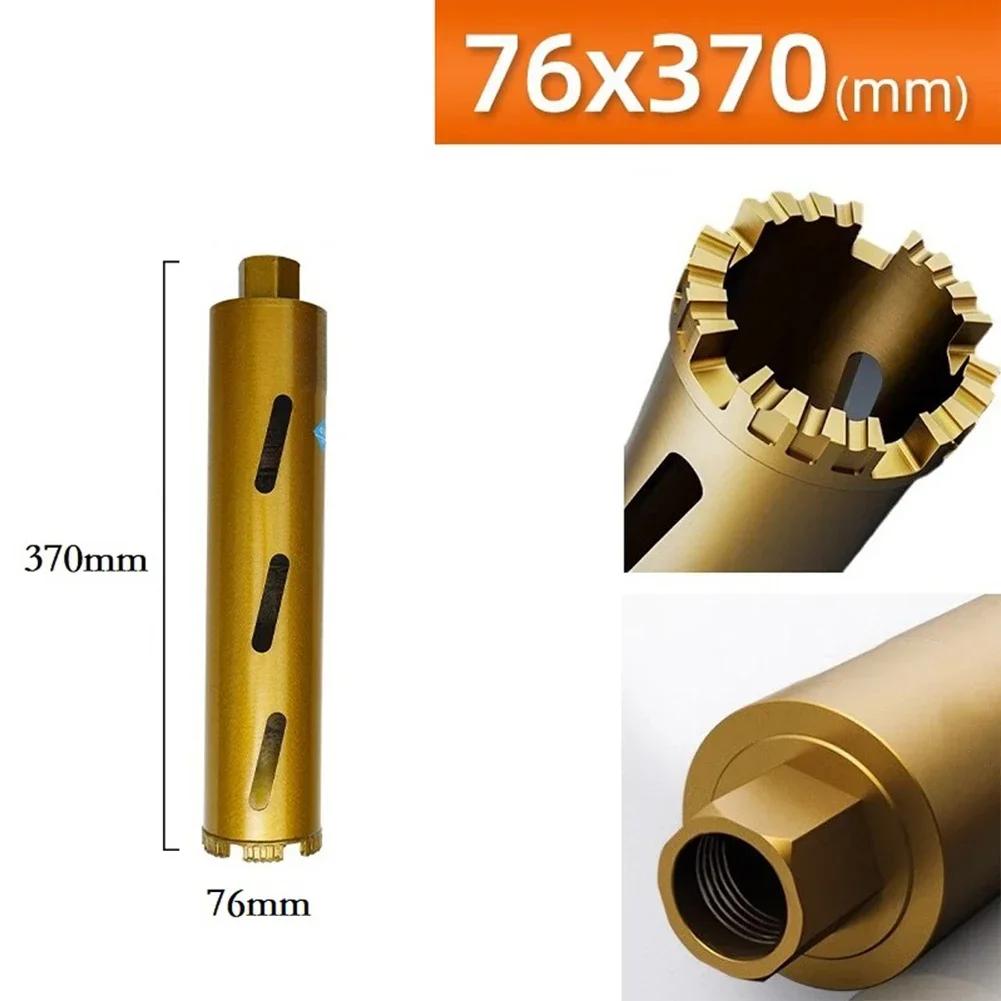 M22 Concrete Core Drill Bit 370mm for Efficient Drilling in Hard Surfaces Compatible with Most Drilling Machines
