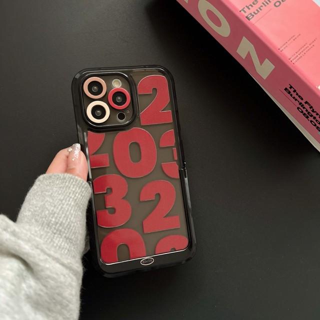 

Чехол-подставка под счастливый номер 2023, чехол для телефона Jane для Iphone 13 12 Pro Max 14 11 Promax, силиконовая задняя крышка, чехол в виде ракушки For iphone 12