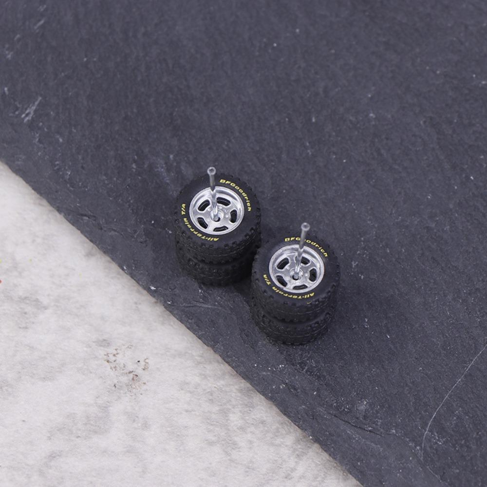 1Set 1/64 Modified Wheel Hub Diameter 14*5.5mm Diecast Alloy Car Hub