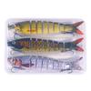 3 Pieces MultiJointed Swimbait Authentic Articulated Fish Lure Saltwater Segmented Fishing Decoy for