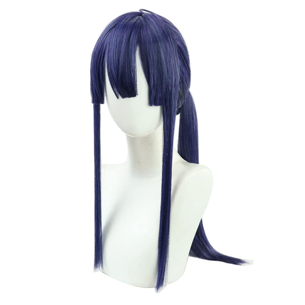 Cosplay Wig Featuring Kei Perfect for with a Special Net and Purple Heat-resistant Nagao, Disguise, Comb, (A)