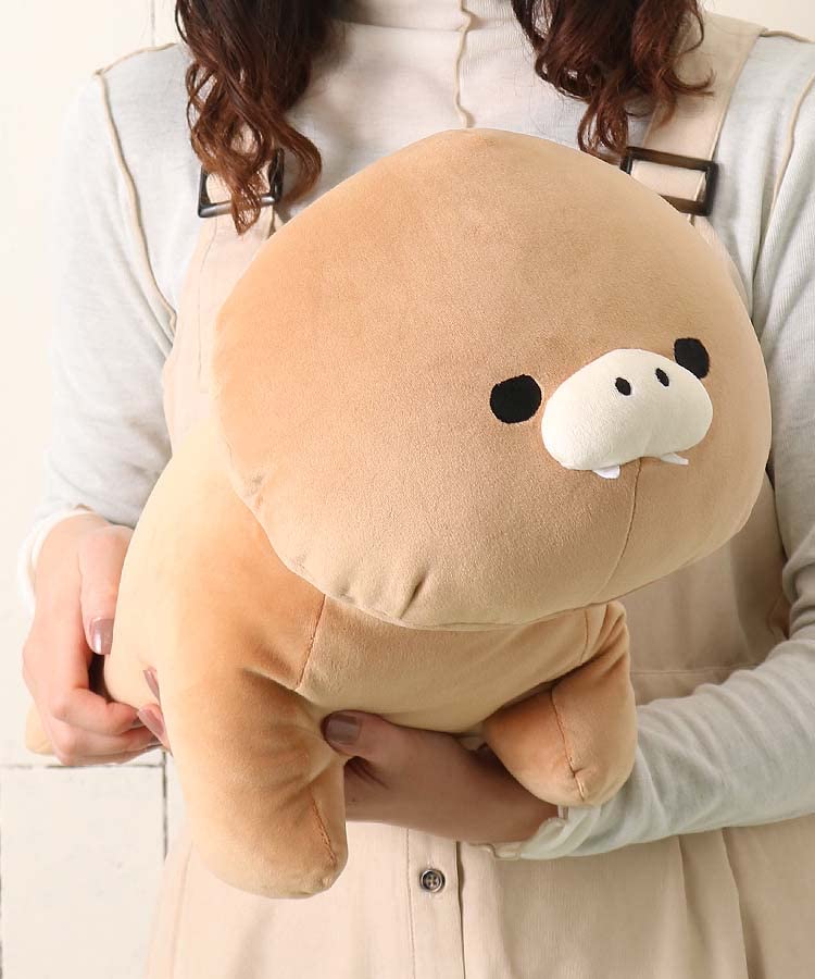 mofmofriends Fluffy Walrus Mascot, Medium Size, TM012-33