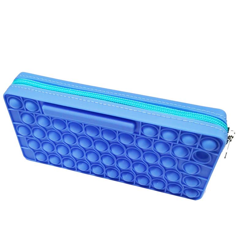 Pioneer Pest Control Bubble Pop Silicone Pencil Case - Decompression Keyboard Bag