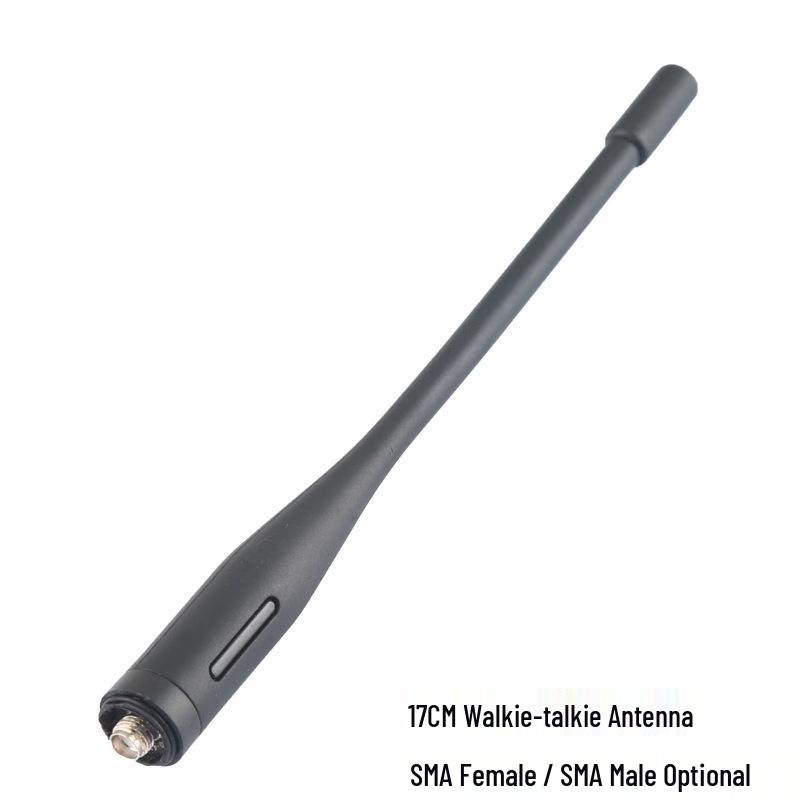 

High-Gain Walkie-Talkie Antenna, 17CM - Compatible with Baofeng, TYT Models SMA male connector