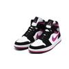 Air Jordan 1 Mid Cactus Flower Women Sneakers Black White BQ6472-005