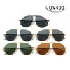 Women'S Sunglasses Pilot Driving Travel Outdoor Uv400 Sunglasses Retro Fashion Frog Sun Glasses Luxury Oversized Trendy Eyewear