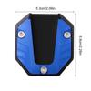 High Strength Kickstand Pad Plate Aluminum Alloy Motorcycle Kickstand Plate  Parking Support