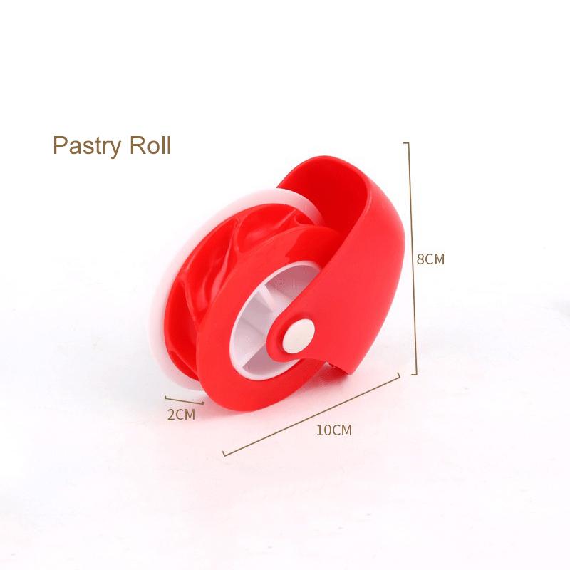 Cortador de celosía de masa para Pizza, decoración de pasteles, rueda de repostería, rueda de repostería, decorador, herramientas para hornear corteza de Pizza
