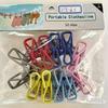 Portable Travel Elastic Clothesline - Windproof, Outdoor Sun Drying, Ideal for Hotels and Tourism.