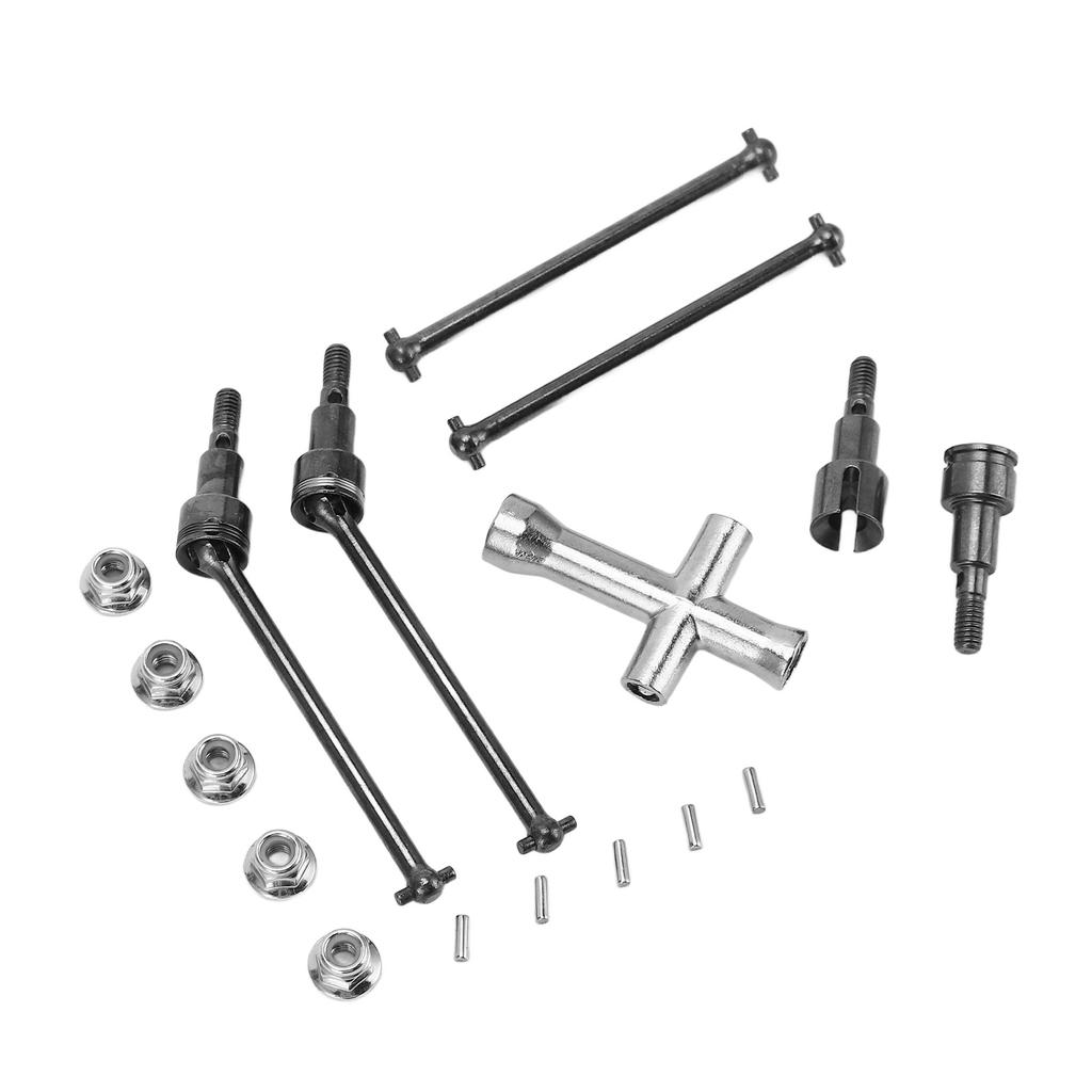 RC Front Rear Drive Shaft Set Steel CVD Driveshaft for SCY 16101 16102 16103 16201PRO 1/16 RC Car