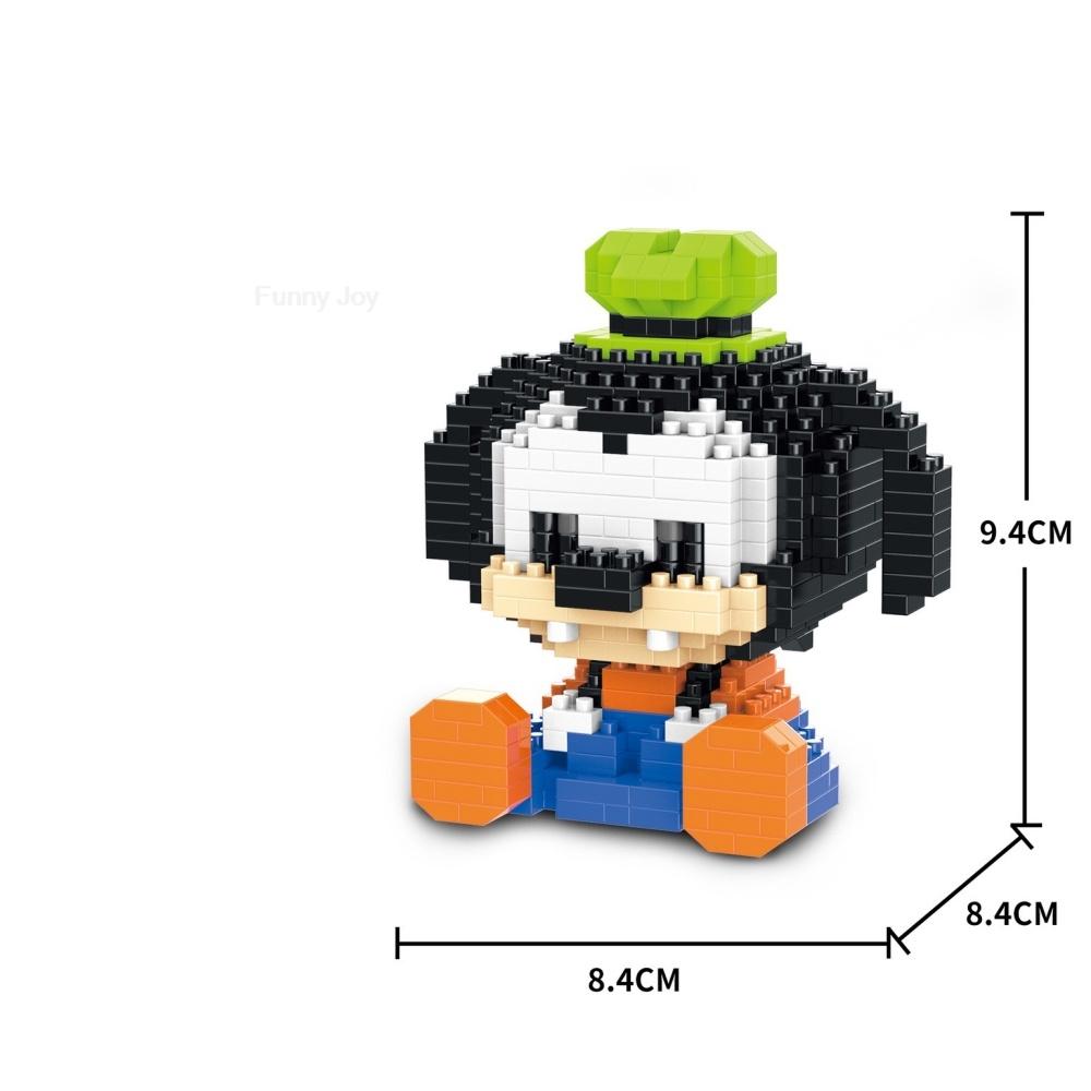 Cartoon Anime  Blocks Kuromi My Melody Cinnamoroll Mouse Building Blocks Doll Toy Kids Birthday Gift