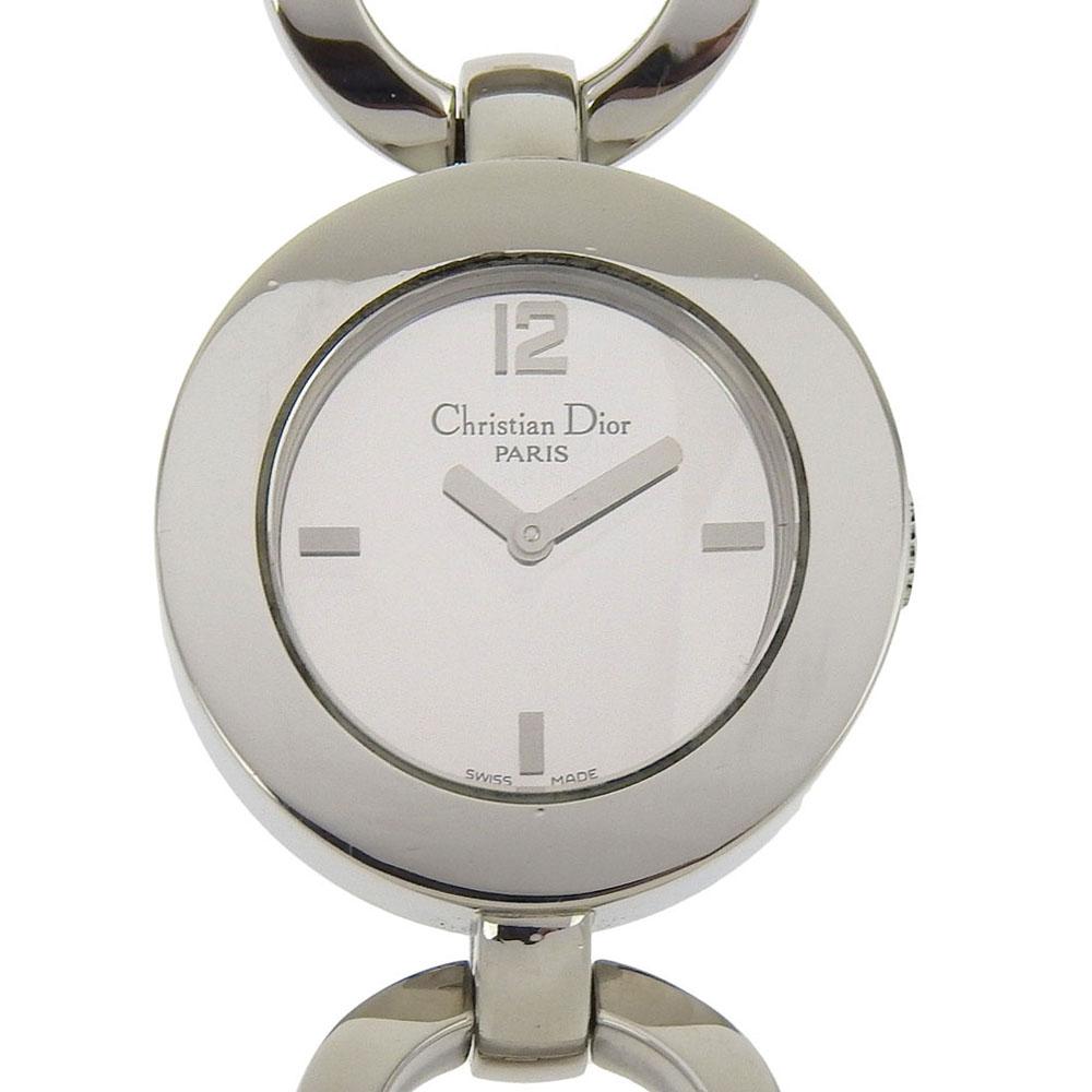 

Dior Maris Watches CD022110 blackDial Stainless Steel Quartz Analog display Women Used