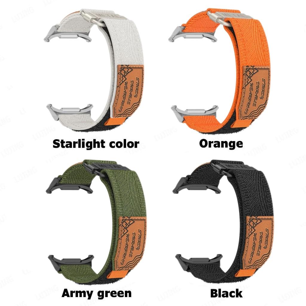 Sport Nylon Loop Strap for Samsung Galaxy Watch 7 Ultra 47mm Band Bracelet for Samsung Watch 7 Ultra Watchbands Accessories