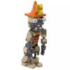Bricklink MOC Ideen PVZ Spiel Pflanzen und Zombies Kampf Actionfiguren Sets Erbsenschützen Bausteine Kinderspielzeug Halloween Geschenk