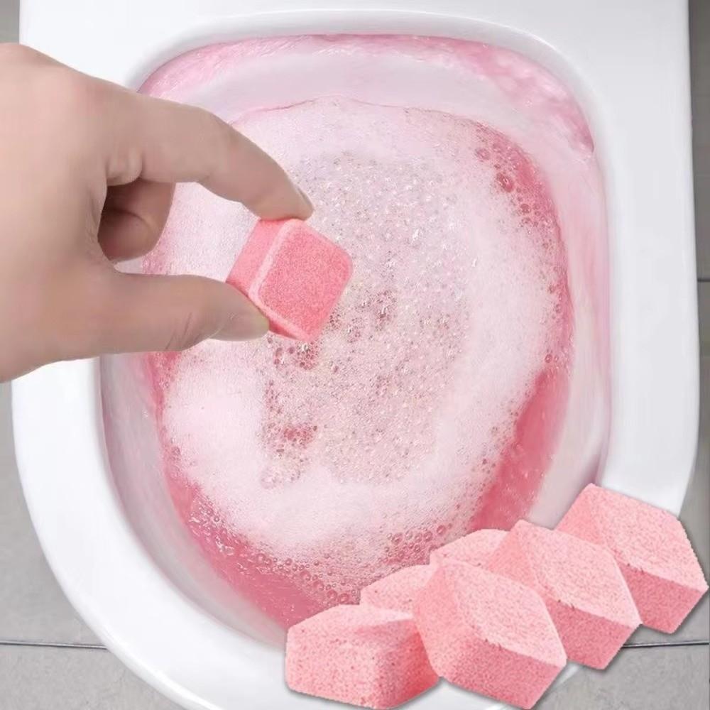 Schnelllösliche Brausetabletten zur Toilettenreinigung Badezimmerreinigungsmittel Toilettenreinigungswerkzeug