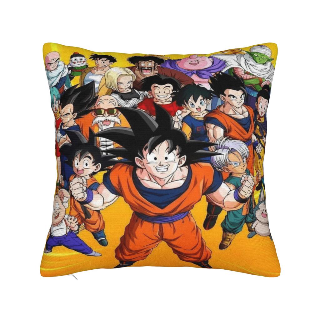 D-Dragon Anime Pillowcases Kawaii Pillow Case For Sofa Home Decoration Comfy Pillow Cover