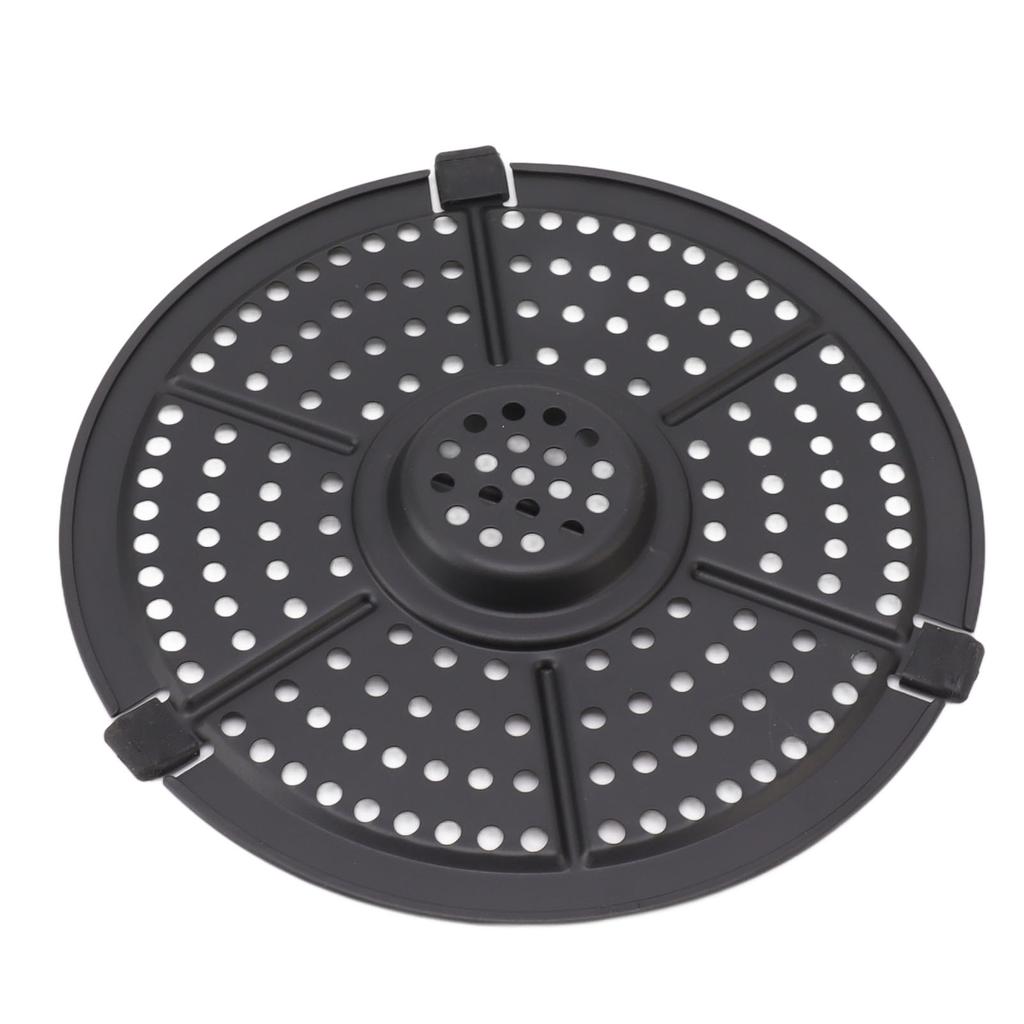16cm Fryer Replacement Grill Pan Stainless Steel Fryer Grill Pan with Oil Brush for Kitchen