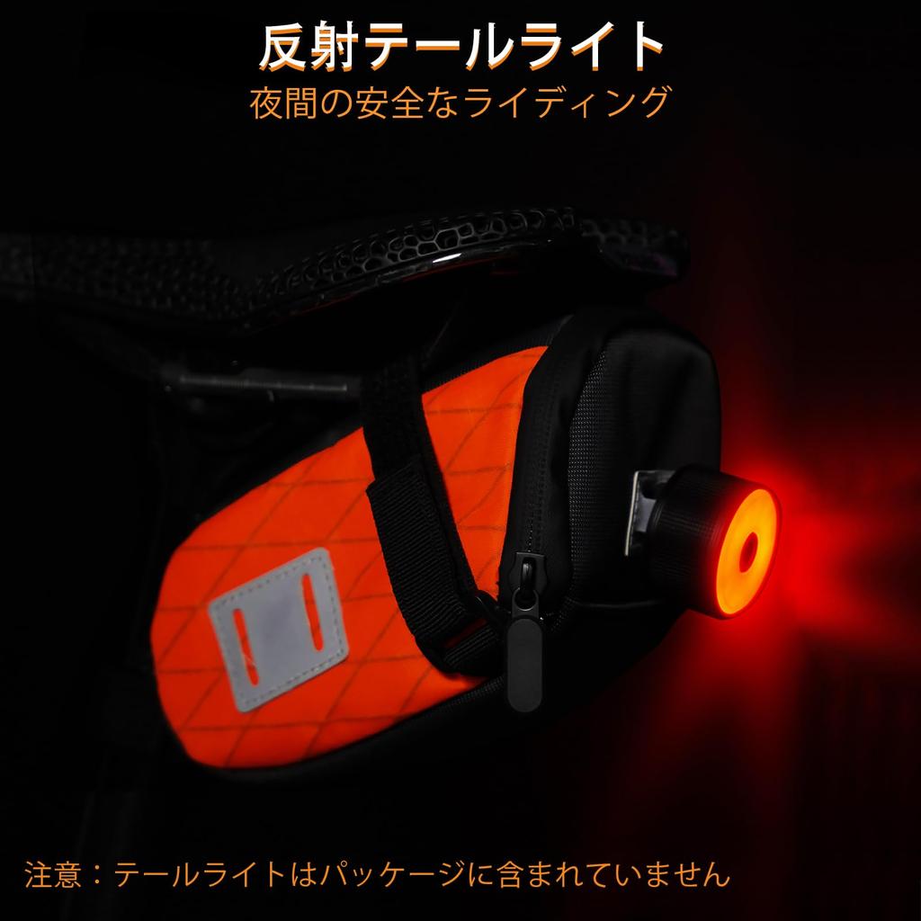 Desing Wish Bicycle Bag Saddle Bag 1.3L Capacity Bike Seat