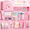 [With Acrylic Markers], Student Stationery Set, Elementary School Supplies for Grades 3-9, Back-To Gift Pack, Guka Birthday Gift with Combination Lock