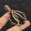 Nellite Pendant Copper Wire Wrapped Pendant Gemstone Pendant Copper Jewelry Handmade Pendant Nellite Jewelry Designer Pendant Gifts For Her