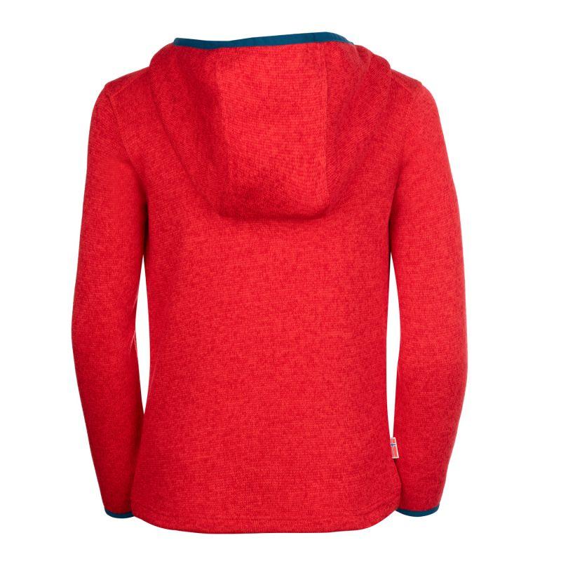 Trollkids Jondalen Jacket XT Jr Fleece 300g/m² Red