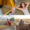 1pc Automatic Inflation Camping Footrest - Outdoor Diamond TPU Mattress/Pillow Portable for Tent Sleeping Pad & Camping Use