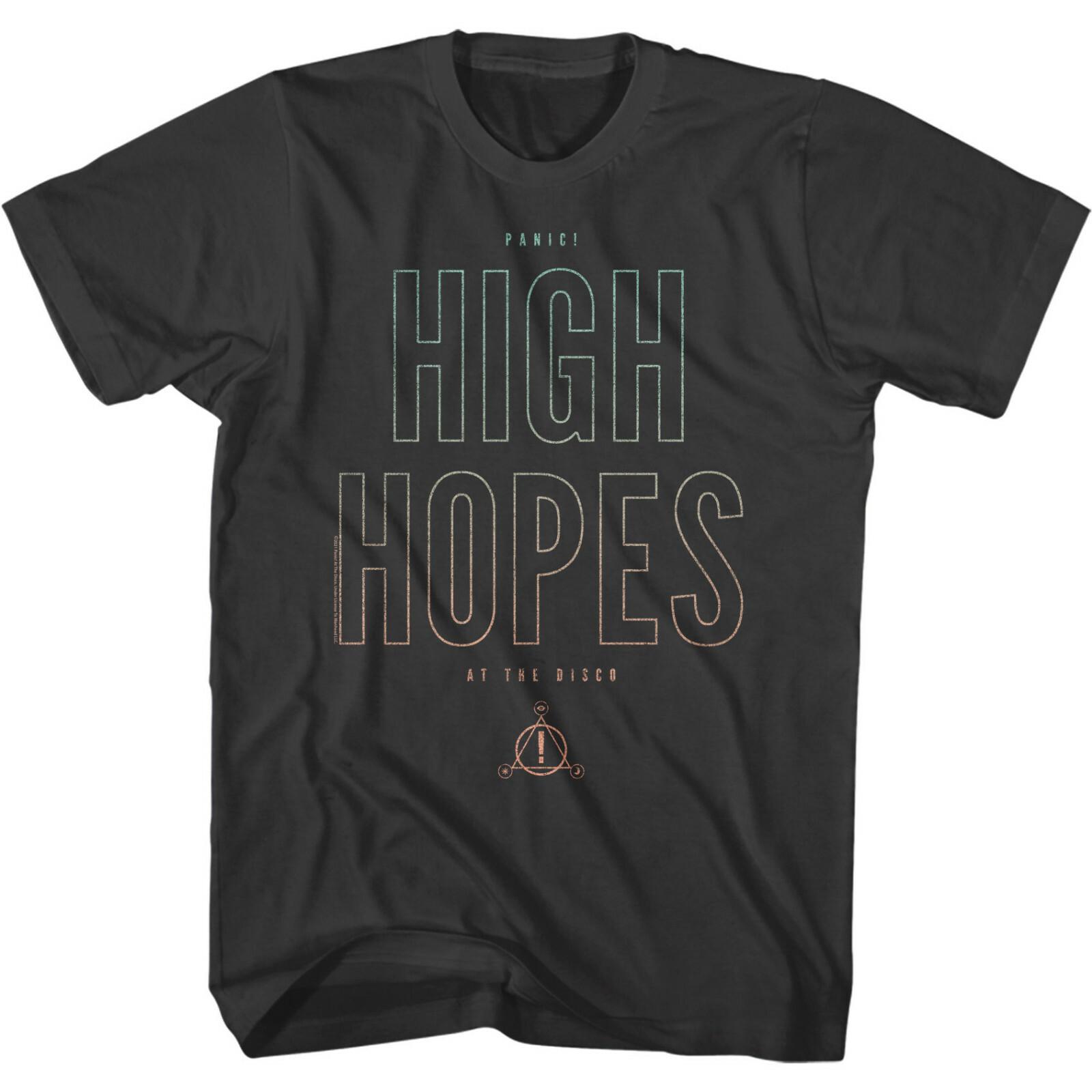 Panic At The Disco HIGH HOPES Men T Shirt Pop Rock Music Merch XL