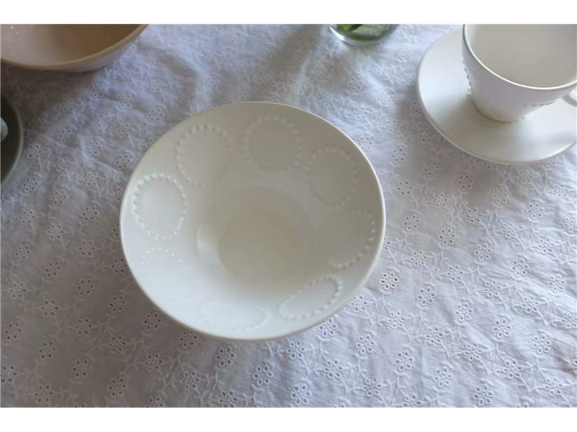 

Japanese Matte Circle Dessert & Dinner Plate Set with Cup & Saucer, Soup Bowl.