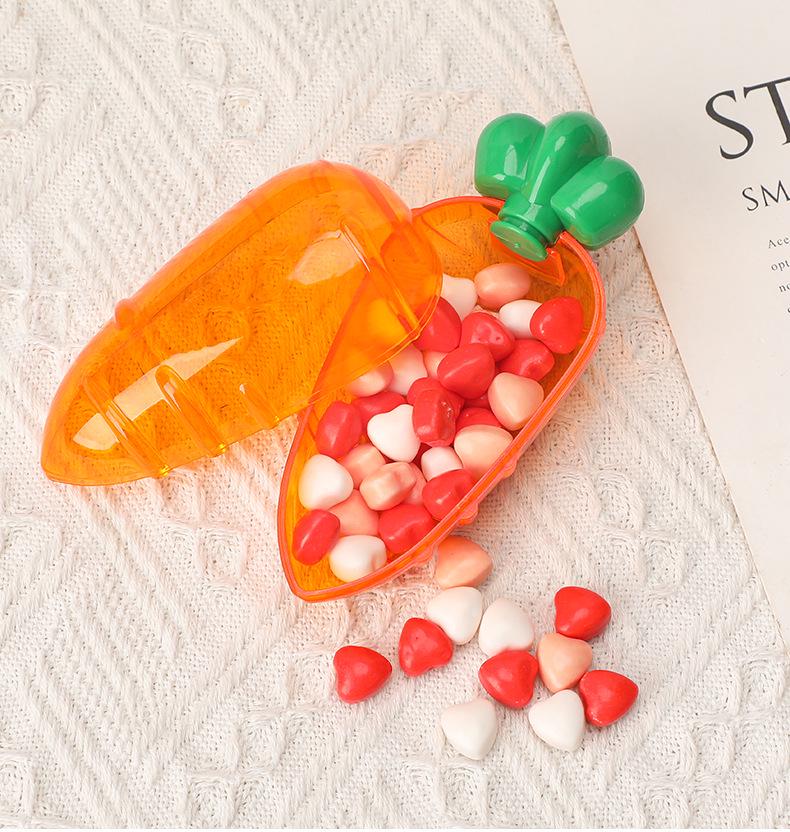 Carrot-Shaped Nail Art Storage & Easter Gift Box