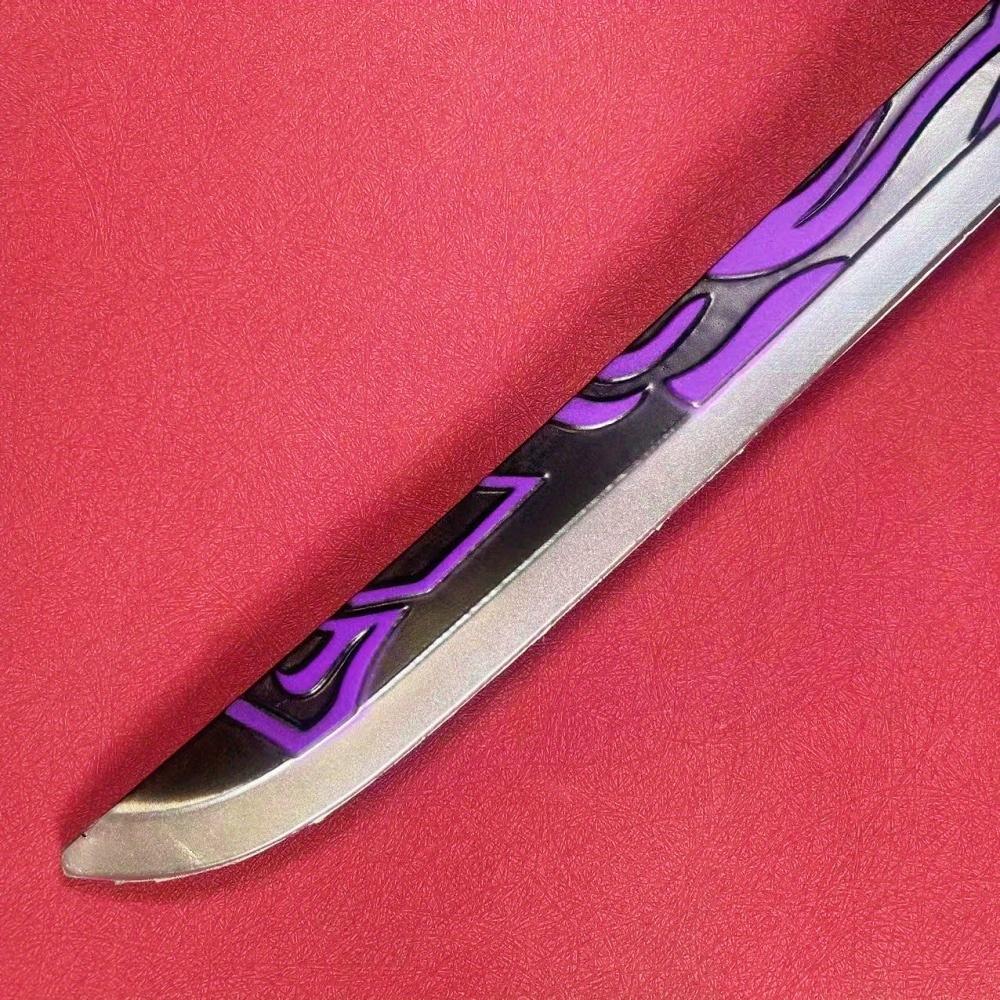 100cm Genshin Impact Katana PU Plastic Sword Anime Cosplay Prop Ninja Knife Real Size Japanese Katana Original Samurai Sabre Toy