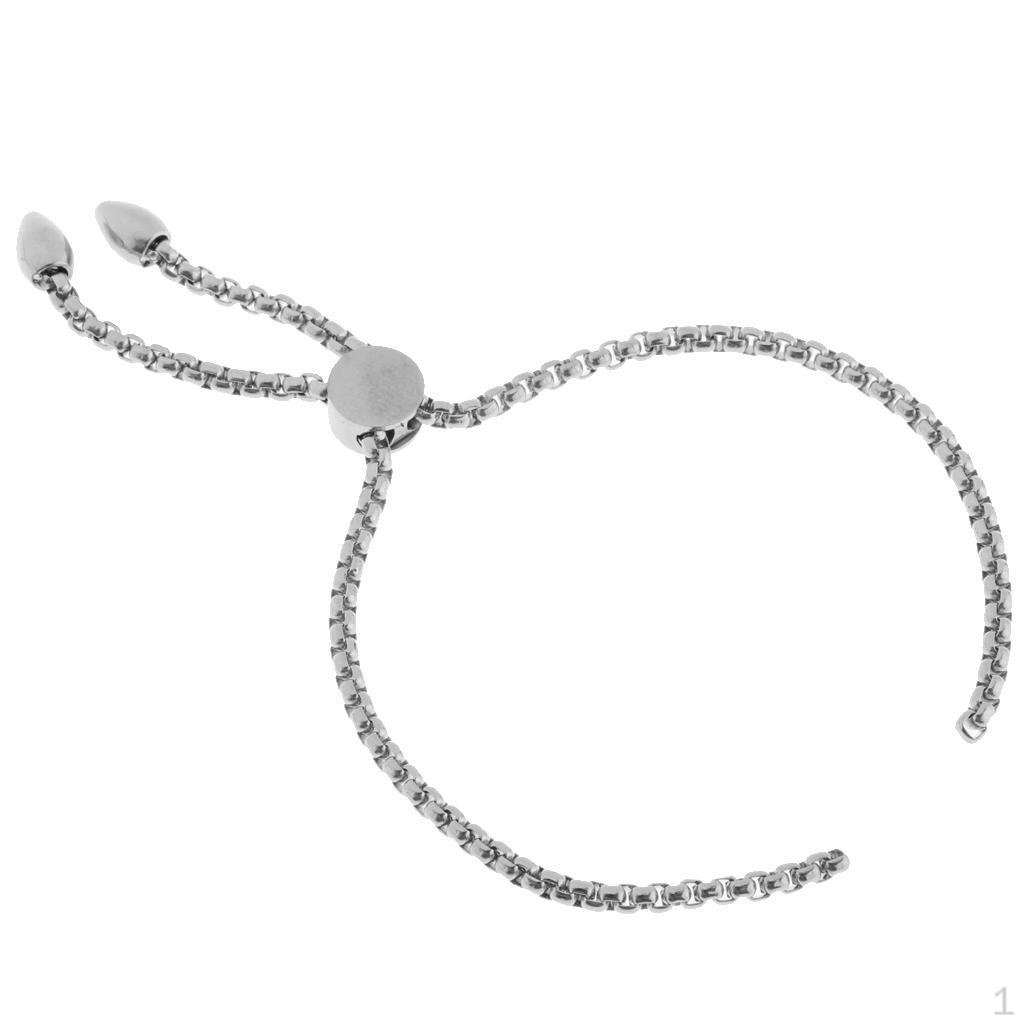 

1 X Bracelet Adjustable Open Bar Loop DIY Arm Jewelery срібний