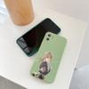 Violet Evergarden Phone Case For IPhone 11 12 13 Pro Max X XR XS Max 6 6S 7 8 Plus SE 2022 Liquid Square Color Phone Cover