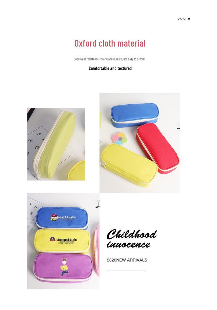 K-pop Demon Hunter Girl Group Pencil Case - Korean Style, Multi-functional Oxford Cloth Stationery Box for Junior & High School Students