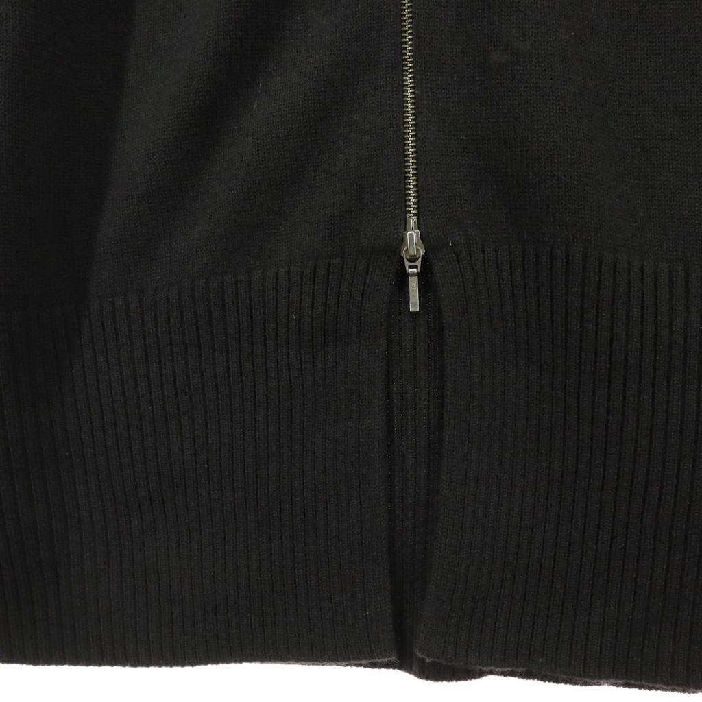 Unused Green Label Relaxing Long Sleeve Full Zip Knit Long Dress F Gray Women Used