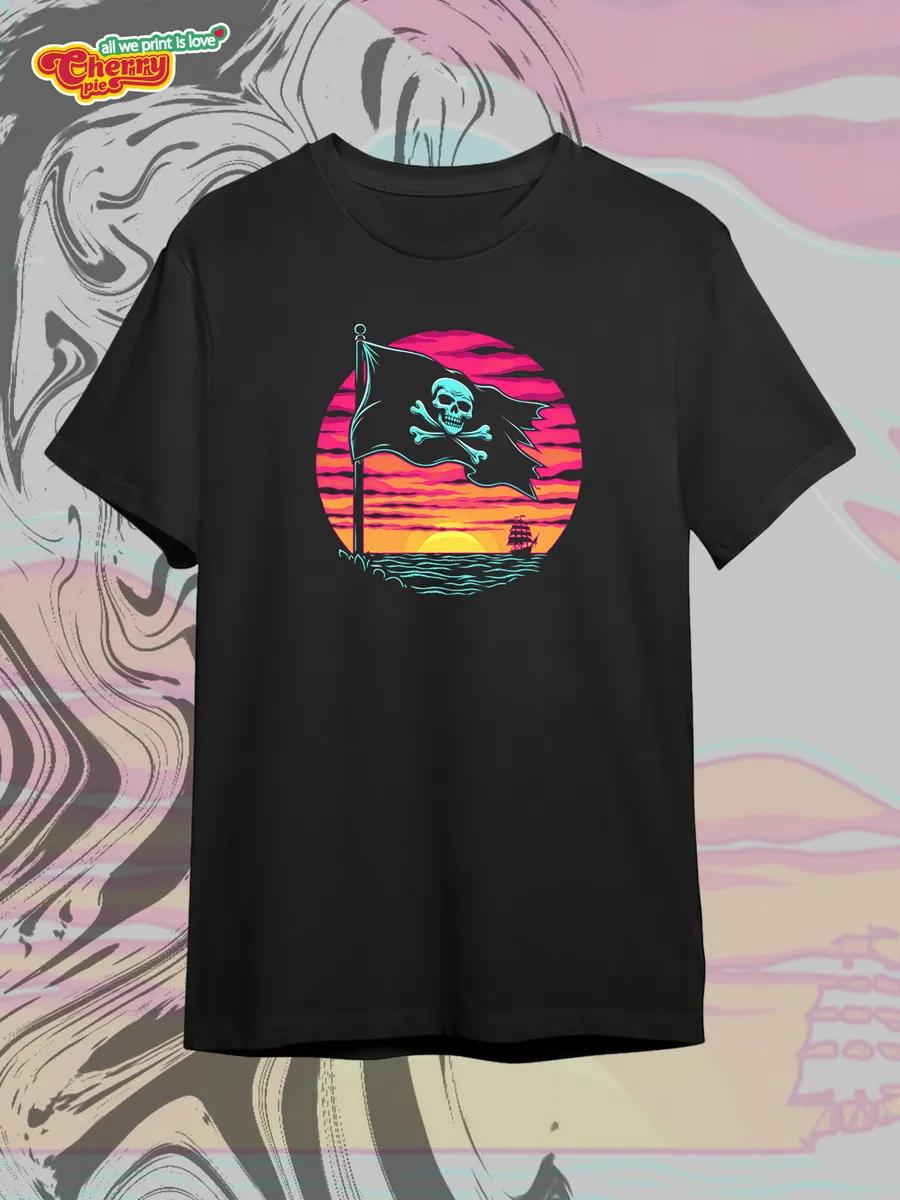Oversize T-shirt with Christian print S