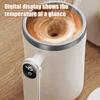 Dust-proof Lid Automatic Stirring Cup Temperature Measurement Rotating Blender Cup  Office