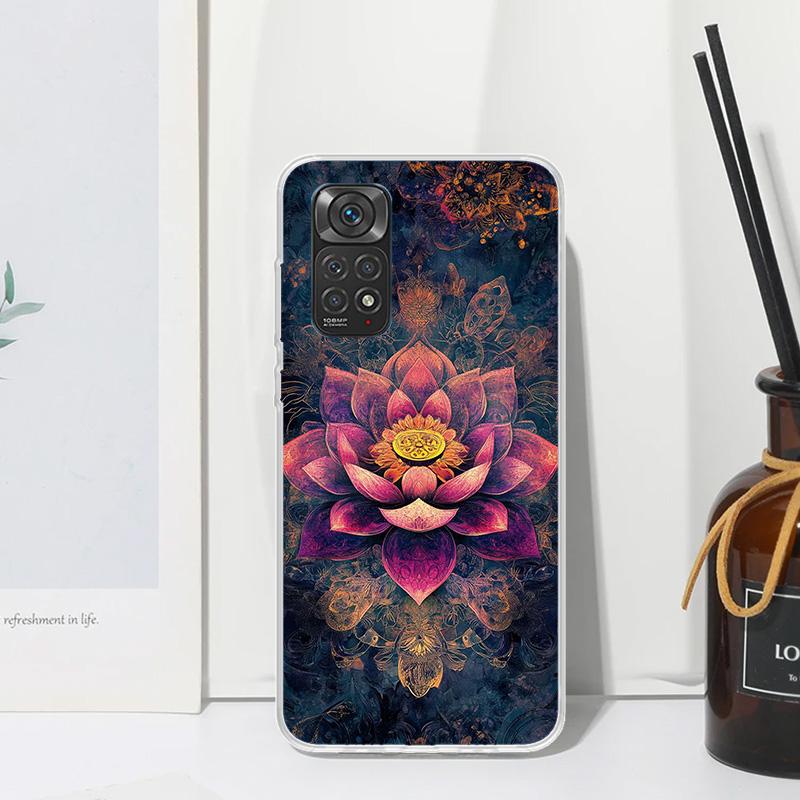 Mandala Chakra Insist Yoga Phone Case For Xiaomi Redmi Note 15 13 14S 14 Pro Plus 12S 11S 10S 12 11E 10 11T Art Fundas Back Cove
