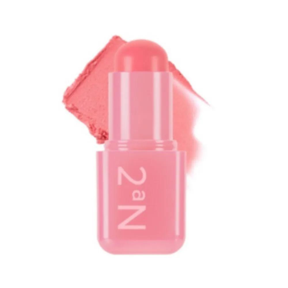

2aN Румяна-карандаш Pocket Cotton Blurring Stick 02 Cotton Fizz
